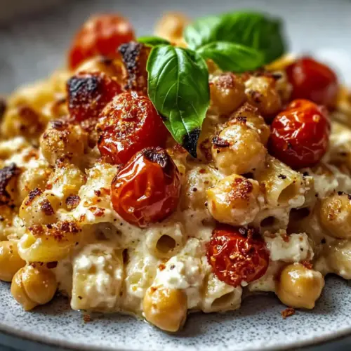 Creamy Baked Feta Pasta with Chickpeas for Cozy Nights 8 Baked Feta Pasta with Chickpeas