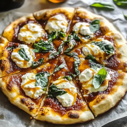 Savory Hot Honey Ricotta Pizza: A Sweet and Spicy Delight 1 Hot Honey Ricotta Pizza