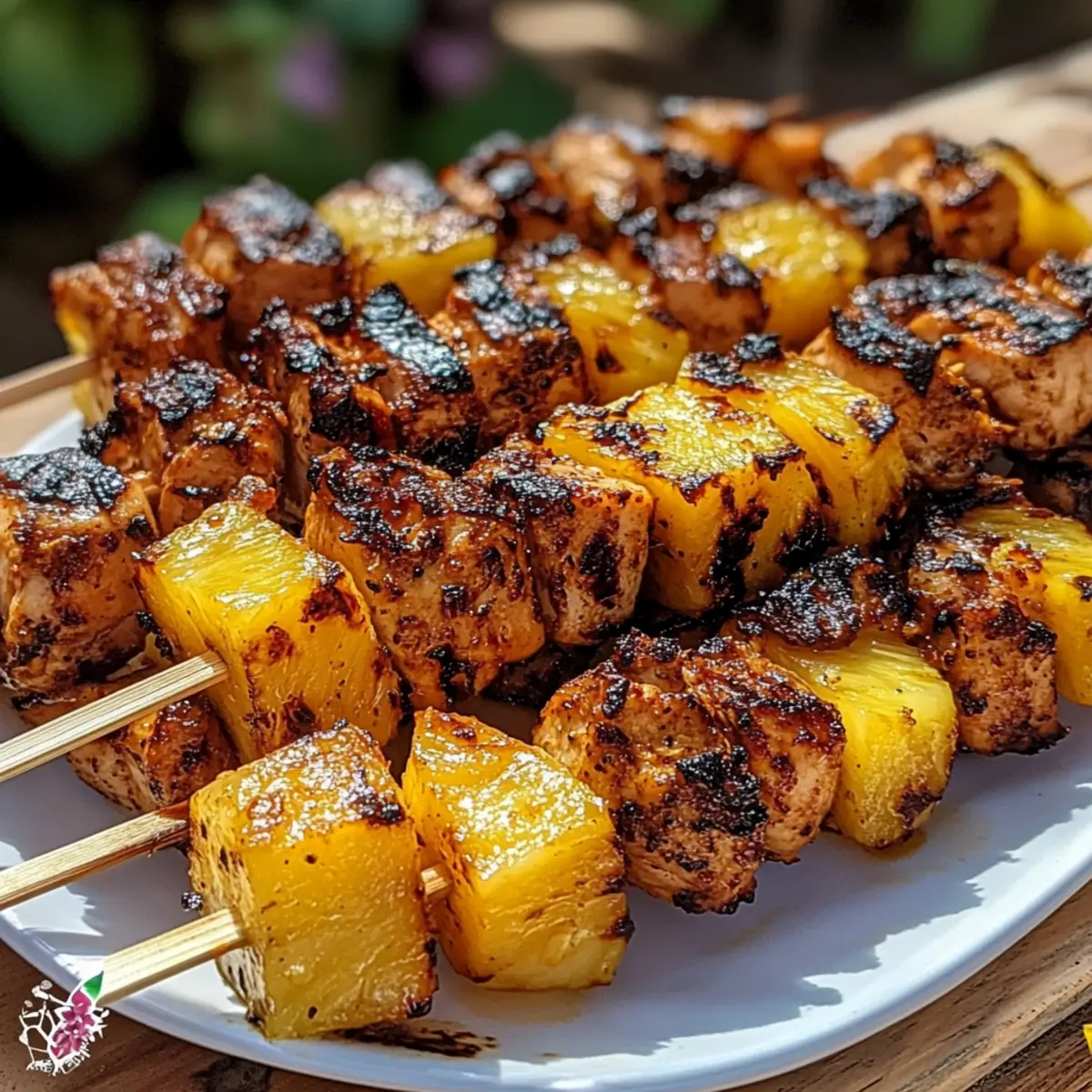 Grilled Pineapple Chicken Skewers: A Tropical BBQ Treat 2 unnamed file 198