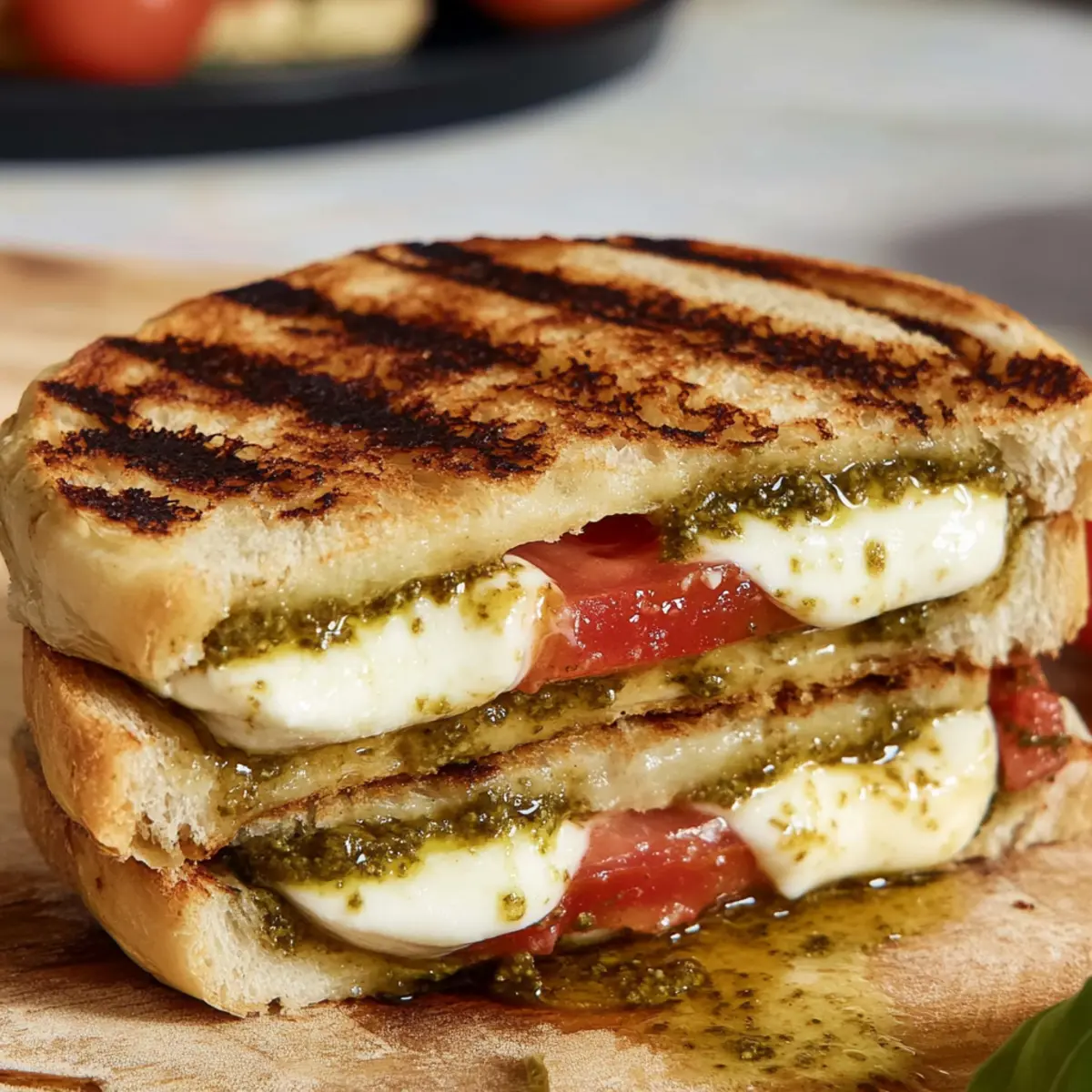 Irresistible Caprese Panini: A Warm Italian Delight 1 unnamed file 245
