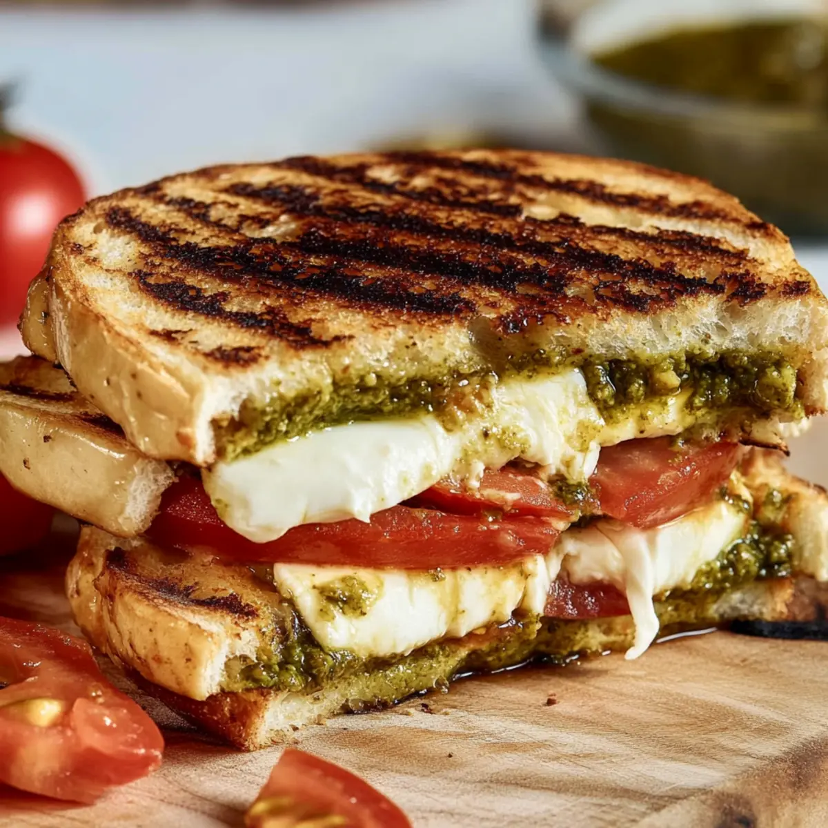 Irresistible Caprese Panini: A Warm Italian Delight 2 unnamed file 246