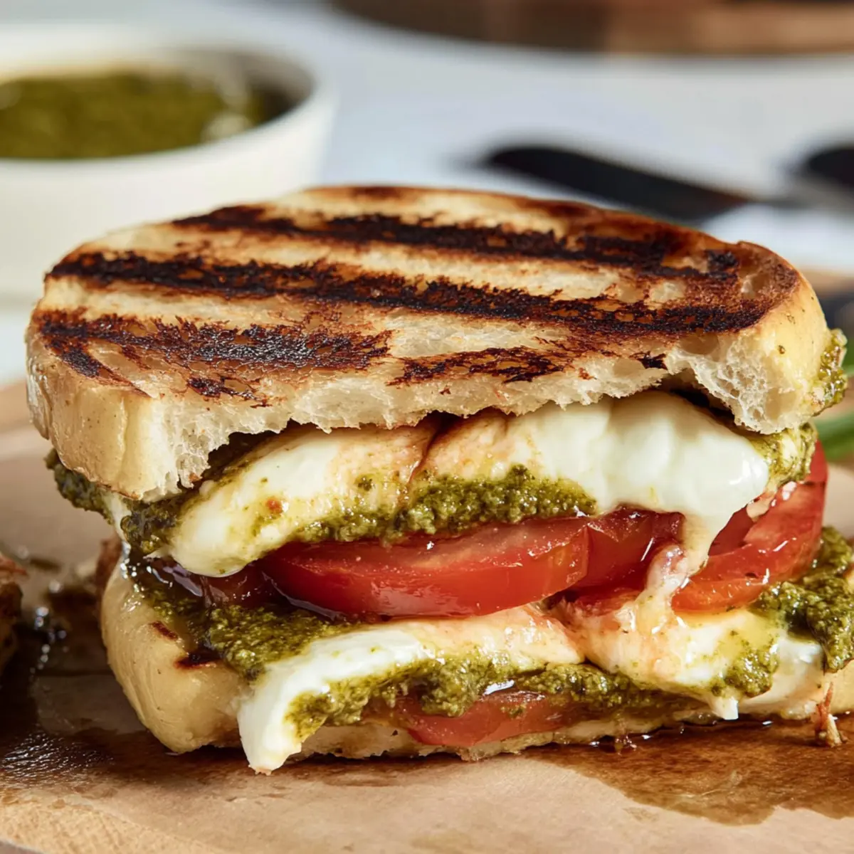 Irresistible Caprese Panini: A Warm Italian Delight 3 unnamed file 247