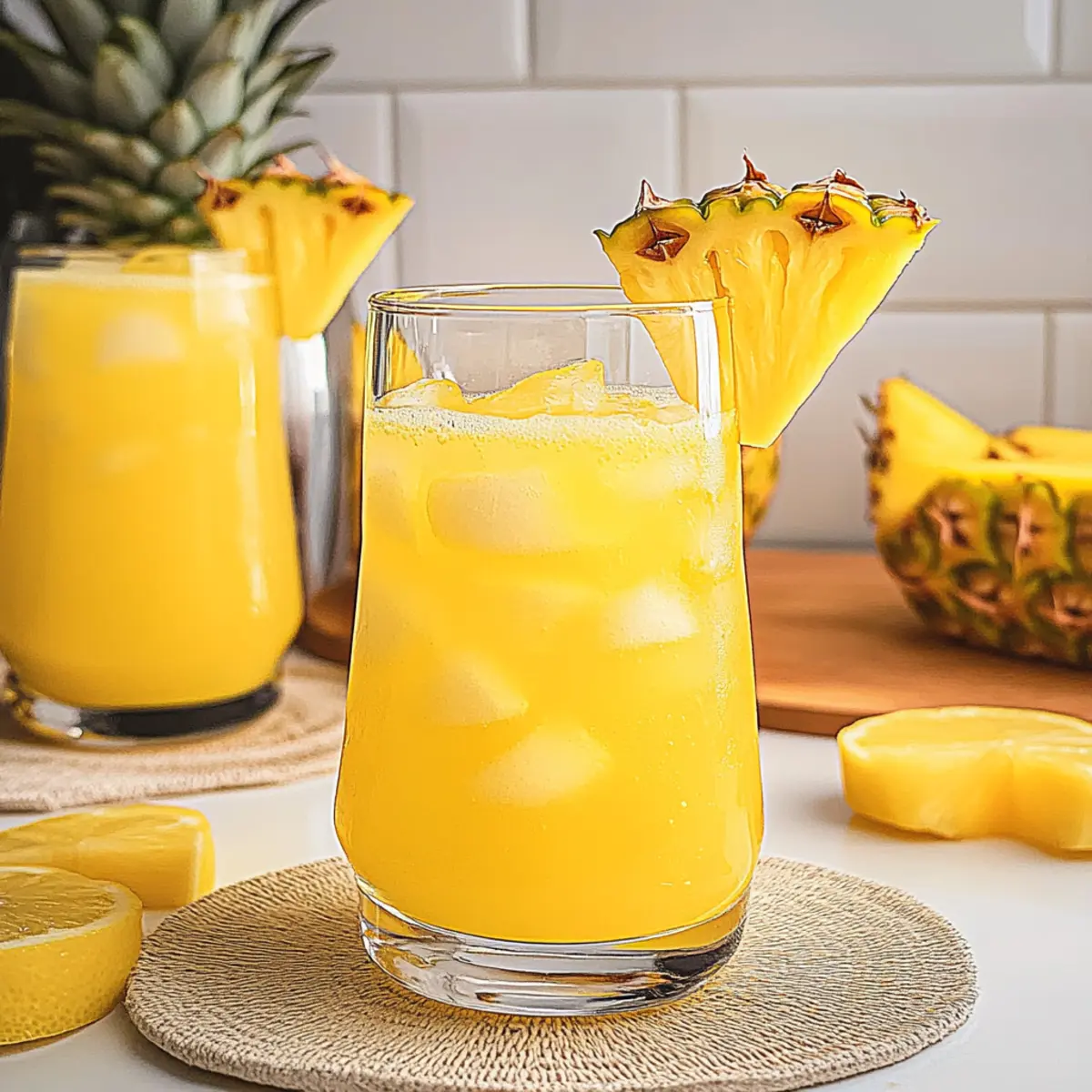 Pineapple Lemonade Punch: Your Ultimate Summer Refreshment! 4 Pineapple Lemonade Punch