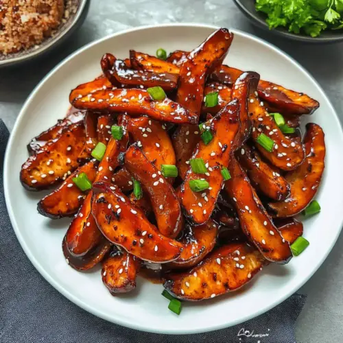 Delicious Gochujang King Oyster Mushrooms for Quick Vegan Joy 12 Gochujang King Oyster Mushrooms