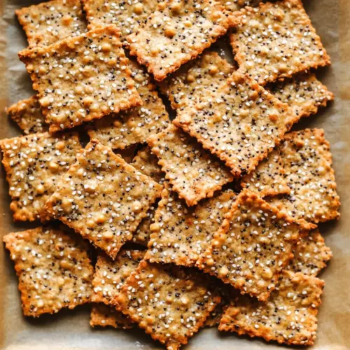 Crispy Chickpea Seed Crackers: A Crunchy Snack Delight 6 Crispy Chickpea Seed Crackers