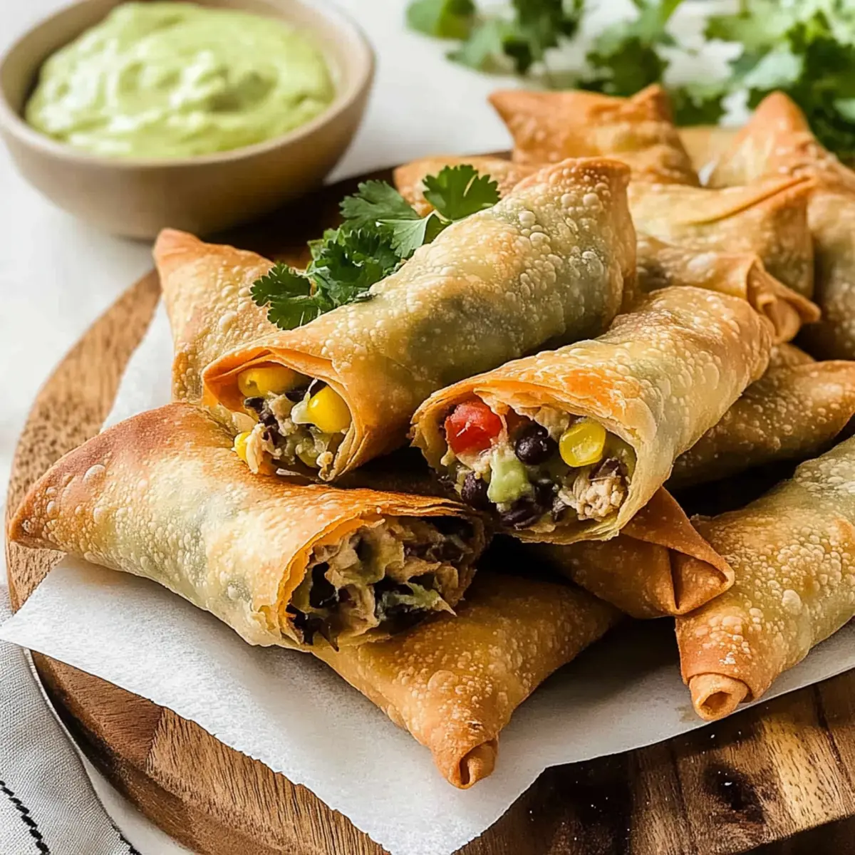 Homemade Chili’s Southwestern Egg Rolls with Avocado Ranch 3 unnamed file 316