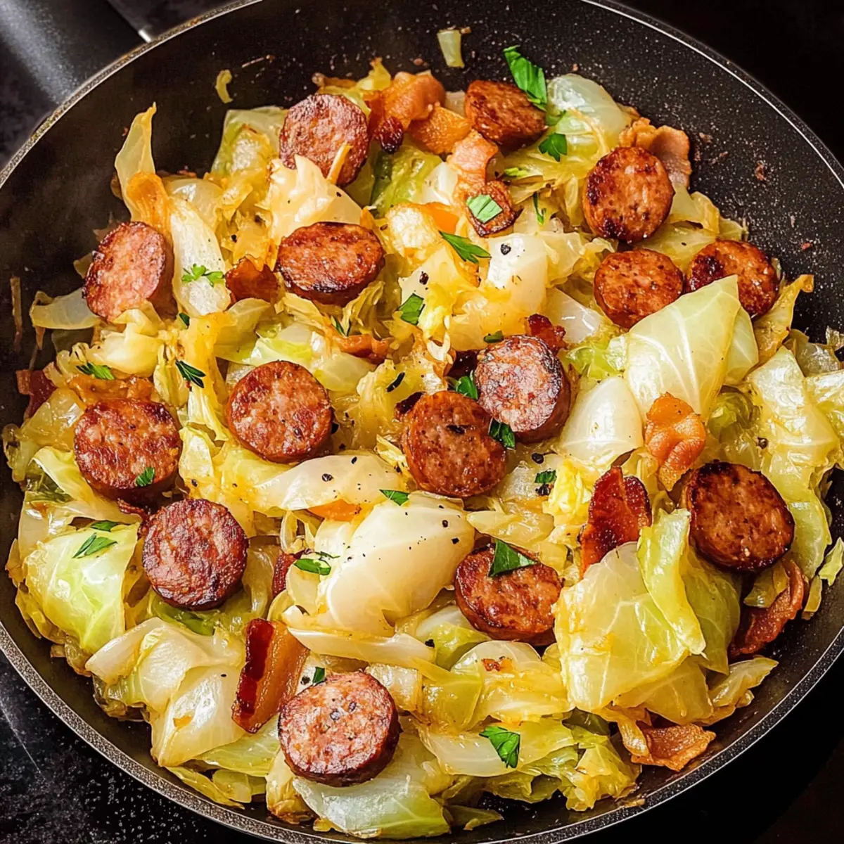 Delicious Fried Cabbage and Sausage for Cozy Nights 3 unnamed file 383
