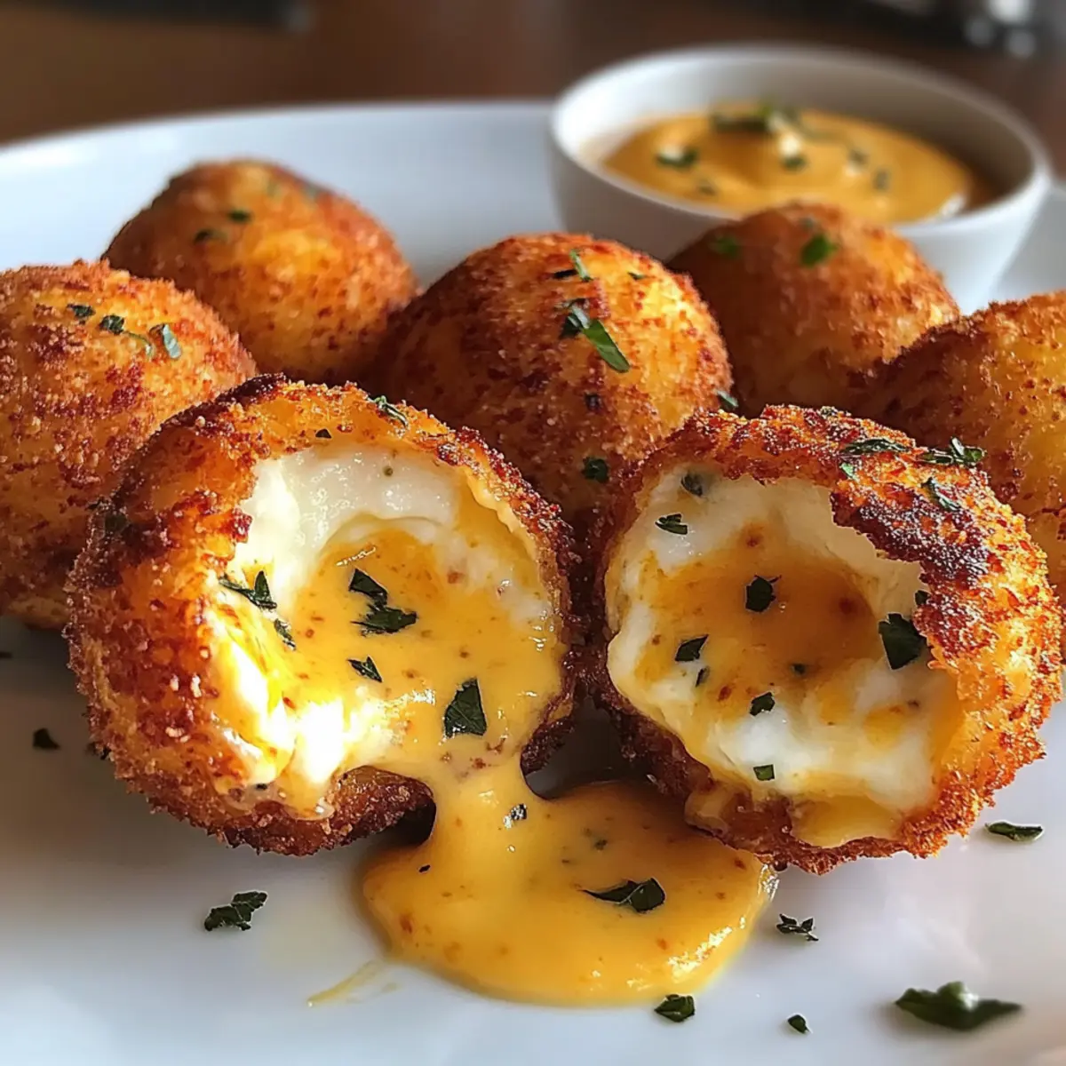 Crispy Arancini with Calabrian Chili Aioli