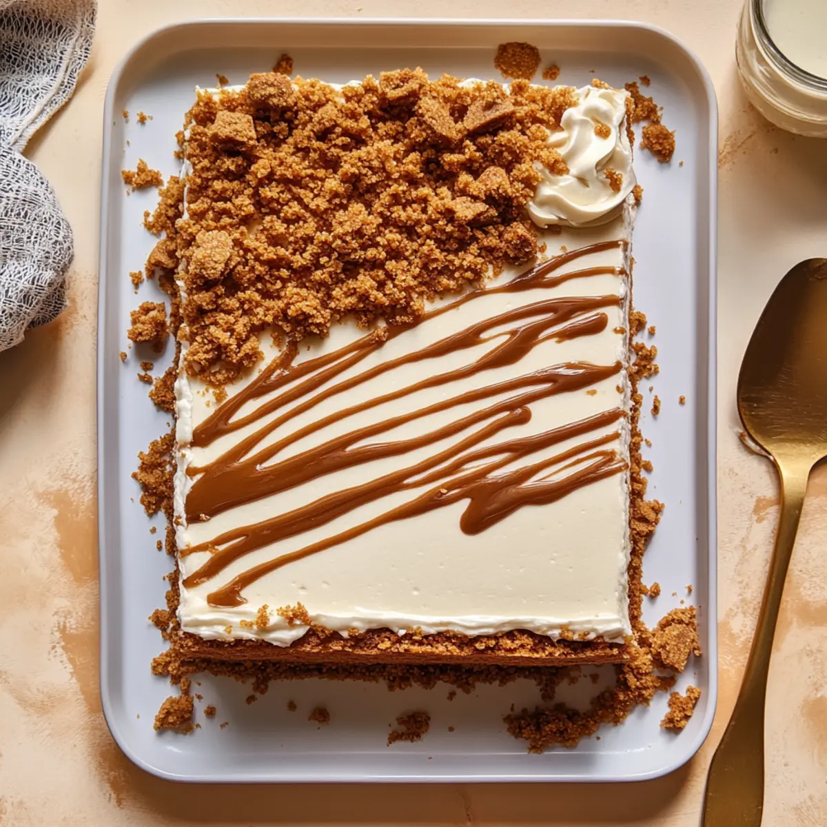 Indulge in Irresistible Biscoff Milk Cake Bliss 4 Biscoff Milk Cake