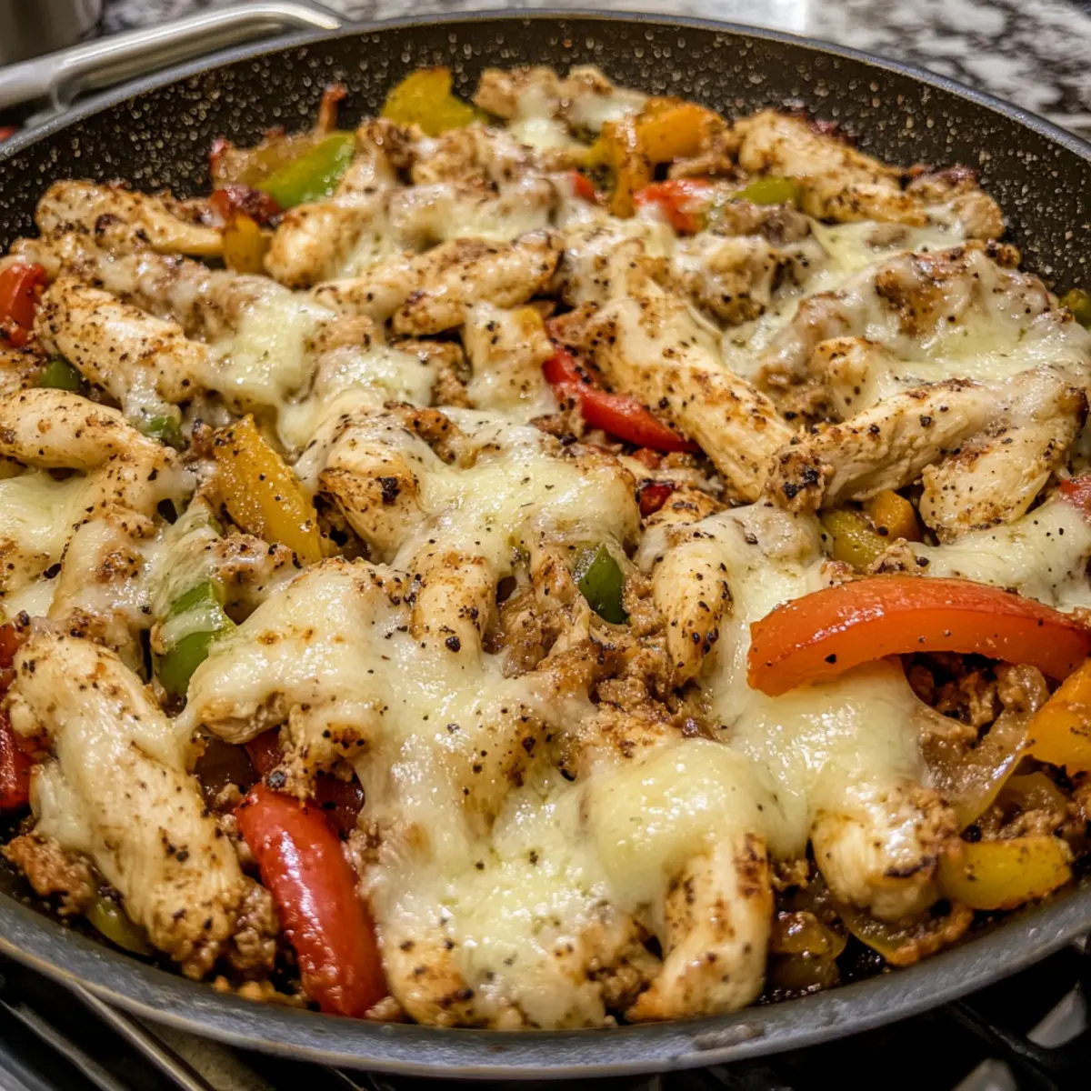 Savory Chicken Cheesesteak Skillet Ready in Minutes 1 unnamed file 525