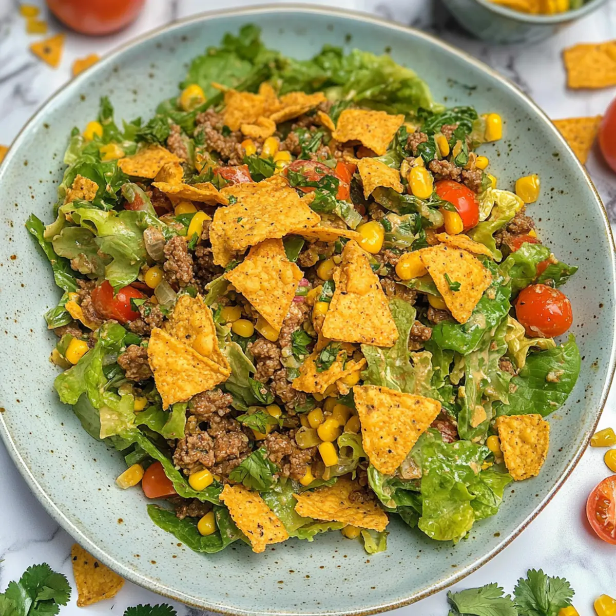Easy Dorito Taco Salad for Instant Crunchy Comfort 4 Easy Dorito Taco Salad