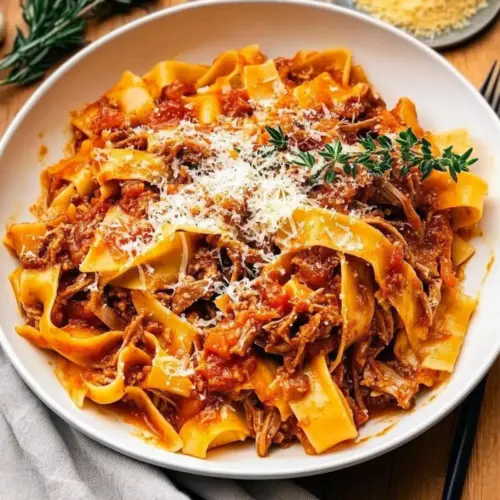 Braised Pork Ragu Pappardelle