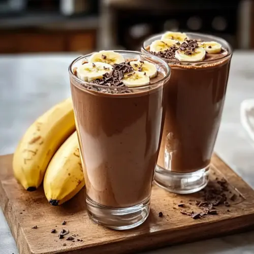 Chocolate Banana Smoothie (Rich, Creamy & 5-Minute)