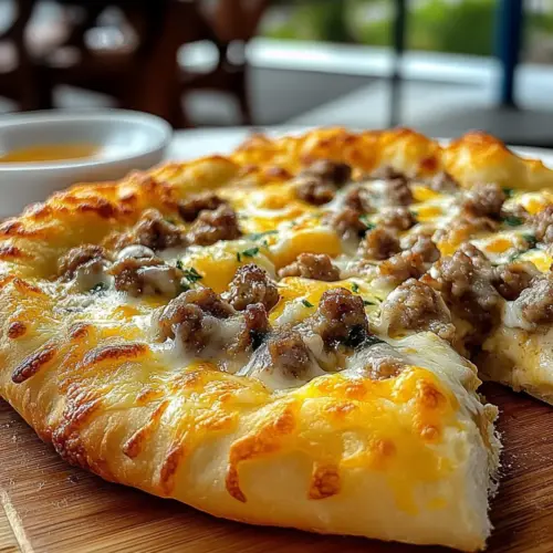 Sausage Gravy Crescent Roll Breakfast Pizza for Ultimate Comfort 26 Sausage Gravy Crescent Roll Breakfast Pizza