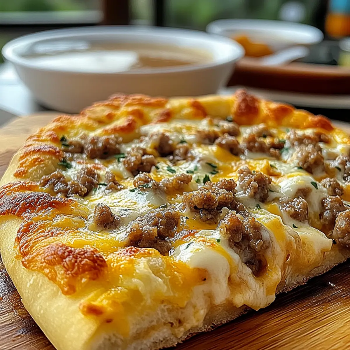 Sausage Gravy Crescent Roll Breakfast Pizza for Ultimate Comfort 2 unnamed file 622