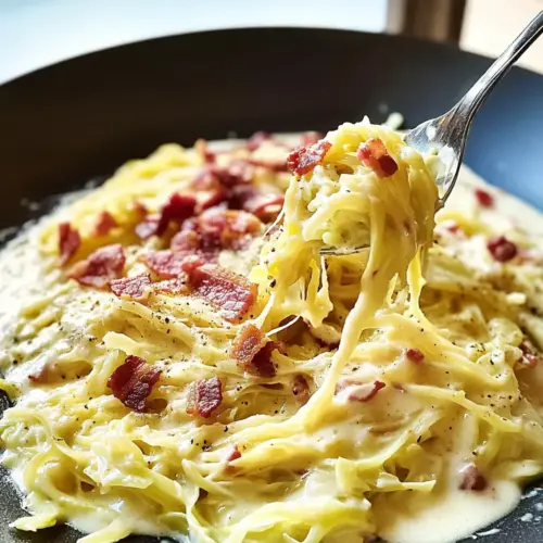 Creamy Cabbage Carbonara Delight: A Comforting Twist Today 24 Creamy Cabbage Carbonara Delight
