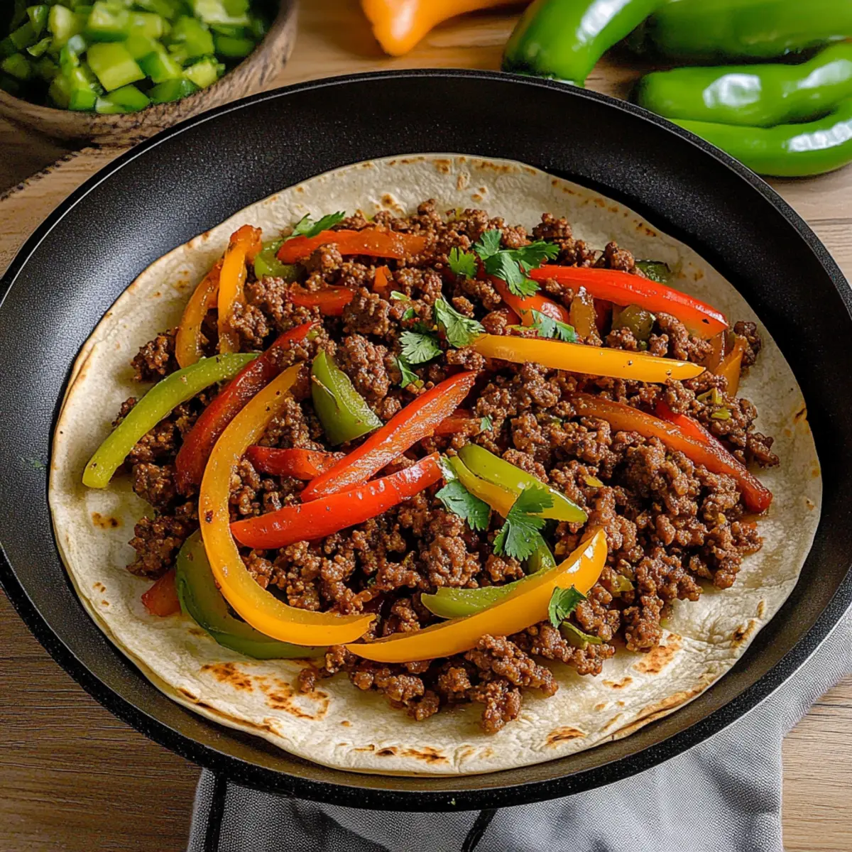 Sizzling Ground Beef Fajitas Ready in 15 Minutes! 2 unnamed file 650