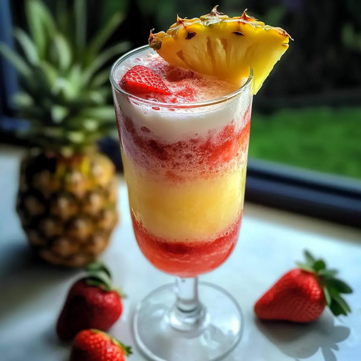 Strawberry Colada Splash: Your Ultimate Summer Mocktail 4 Strawberry Colada Splash