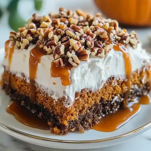 Irresistible Pumpkin Caramel Poke Cake for Cozy Fall Gatherings 14 Pumpkin Caramel Poke Cake