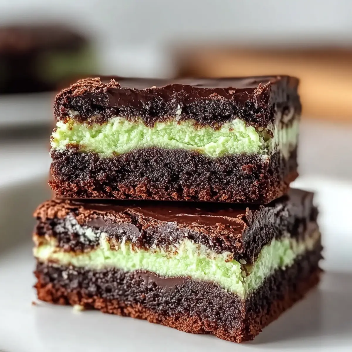 Decadent Mint Brownies with Creamy Peppermint Bliss 2 unnamed file 670