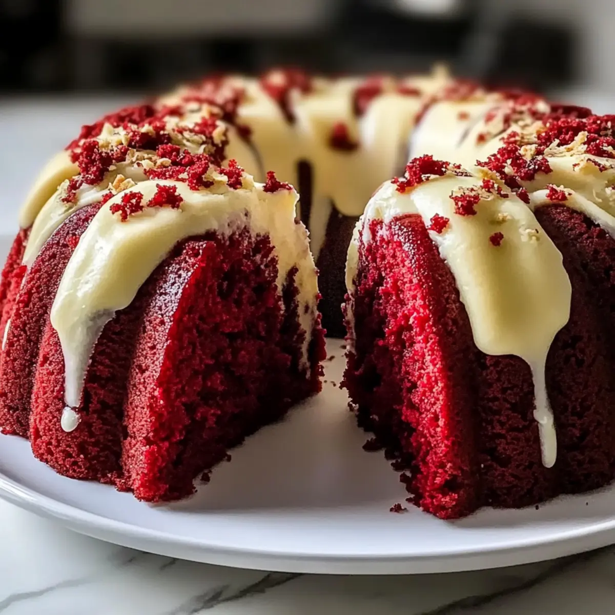 Red Velvet Cheesecake Bundt Dump Cake: Easy Indulgence Awaits 4 Red Velvet Cheesecake Bundt Dump Cake