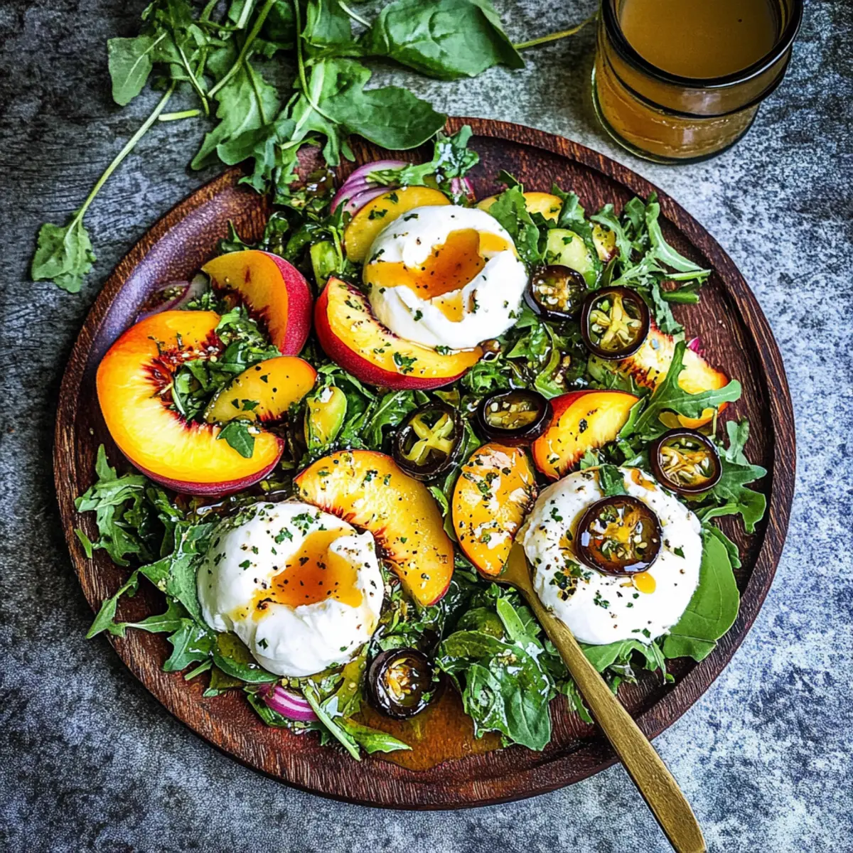 Peach and Burrata Salad: A Sweet, Savory Summer Delight 4 Peach and Burrata Salad