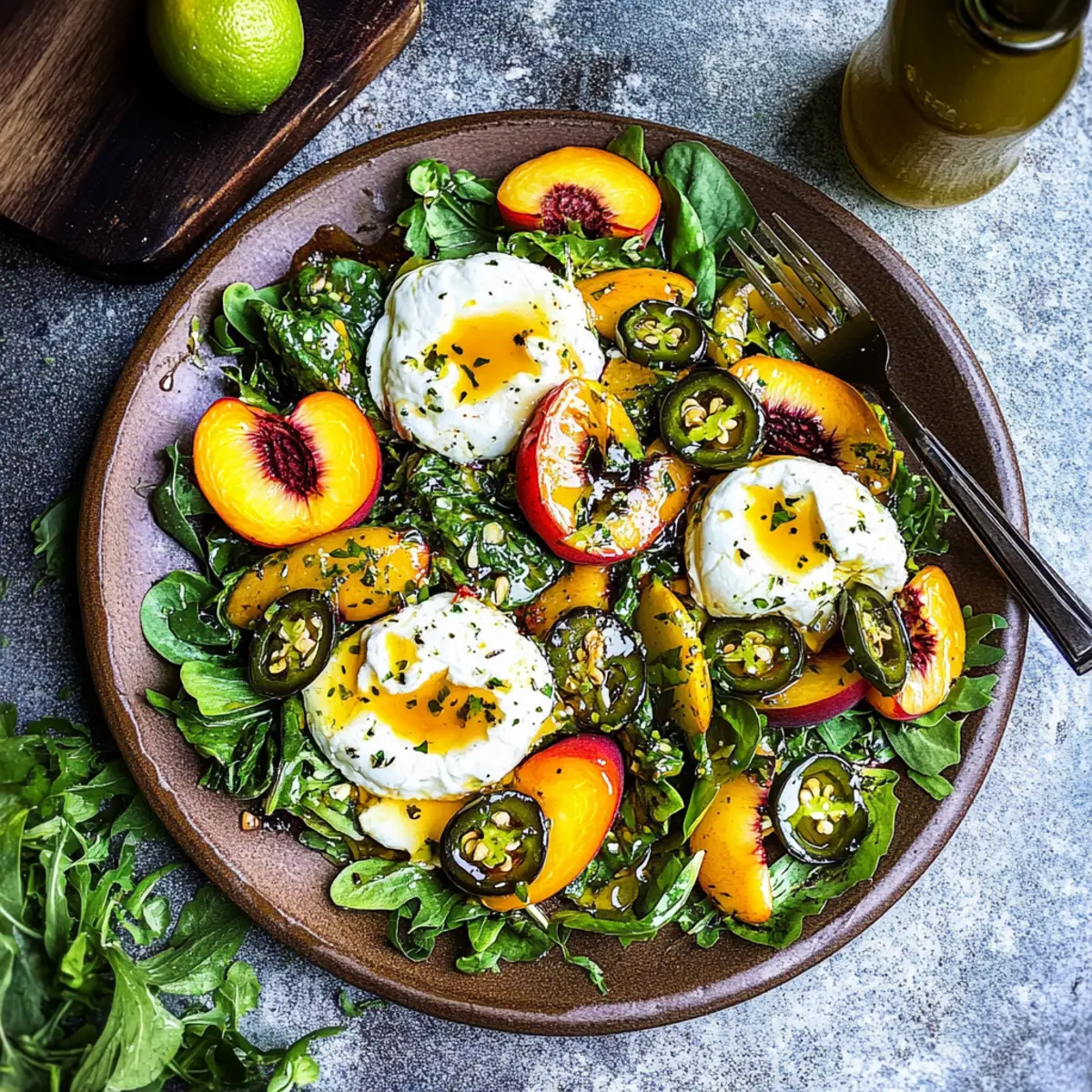 Peach and Burrata Salad: A Sweet, Savory Summer Delight 1 unnamed file 717