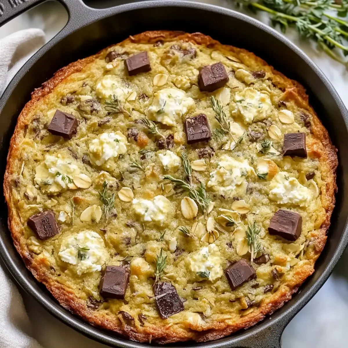 Artichoke Leek Frittata
