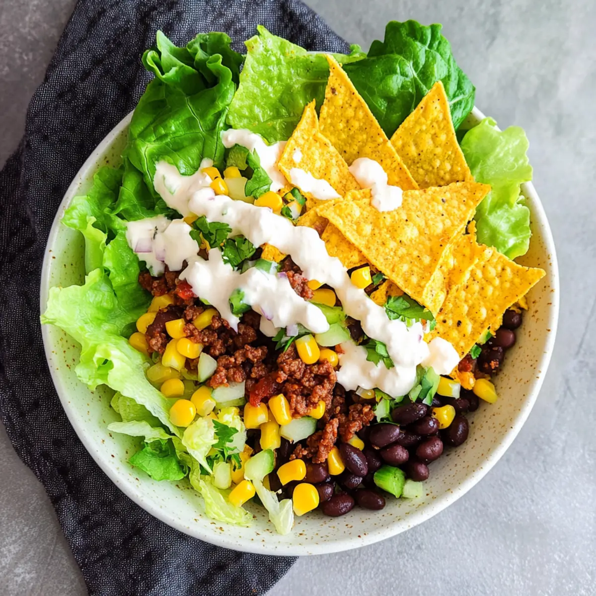 Loaded Taco Salad Bowls