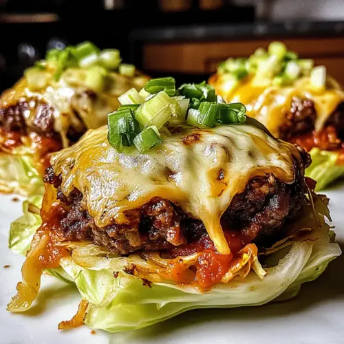 Oven-Baked Cabbage Burgers