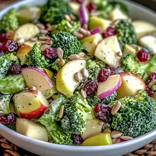 Honeycrisp Apple Broccoli Salad