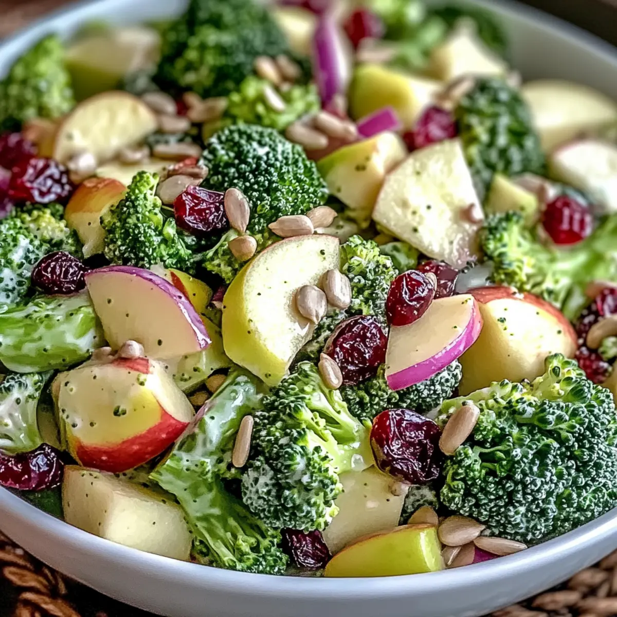 Honeycrisp Apple Broccoli Salad