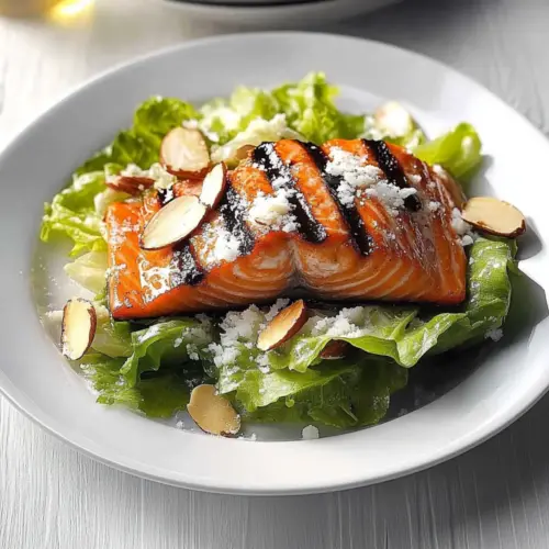 Salmon Caesar Salad