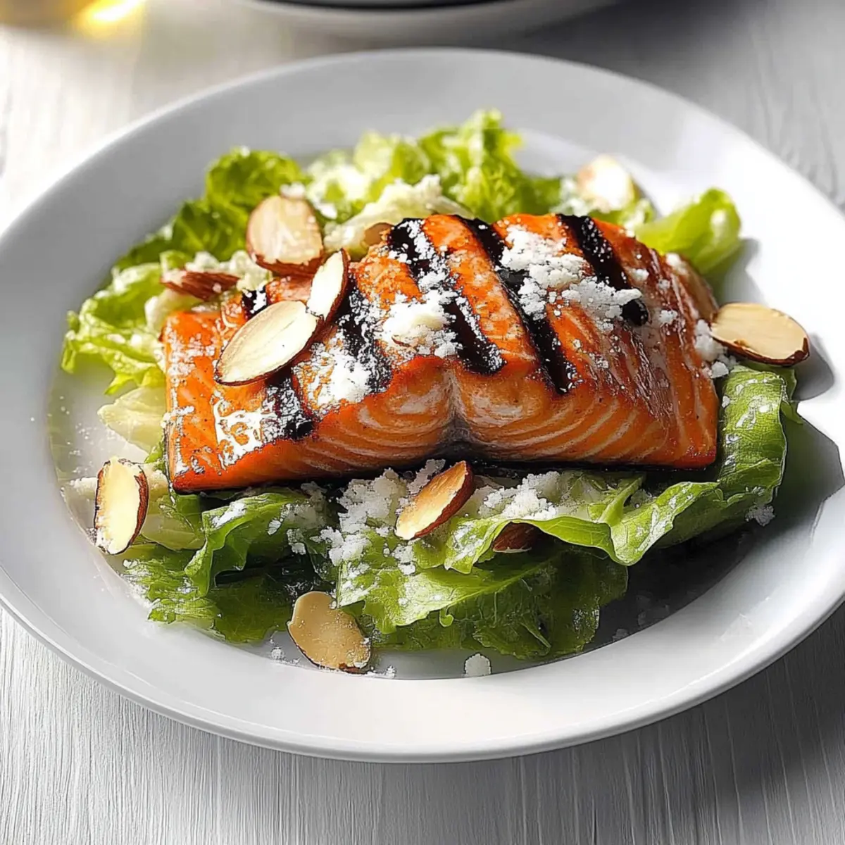 Salmon Caesar Salad
