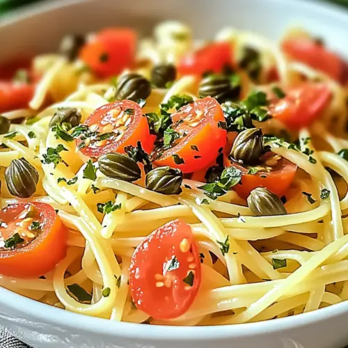 Lemon Capellini Salad