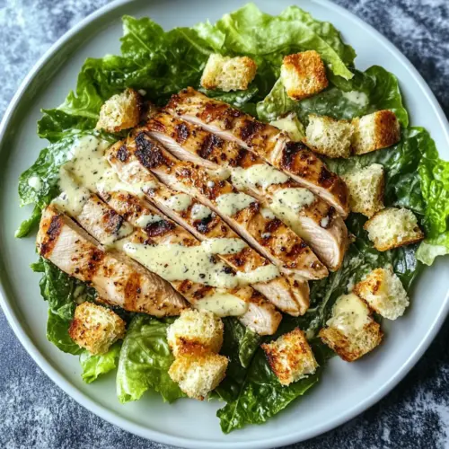 Grilled Chicken Caesar Salad