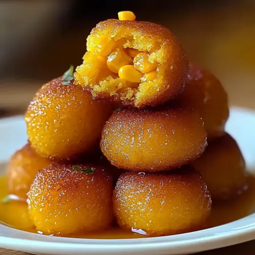Southern-Style Honey Butter Cornbread Poppers