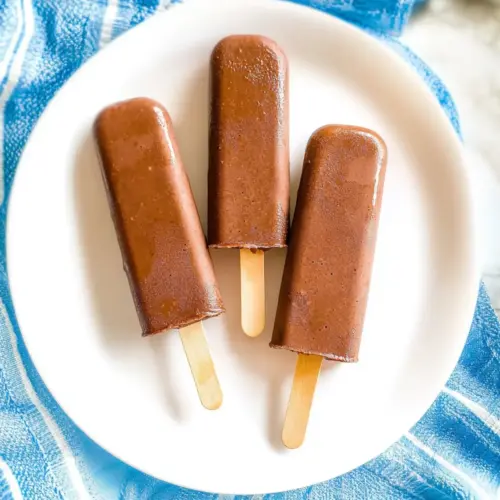 Healthy Chocolate Fudgsicles