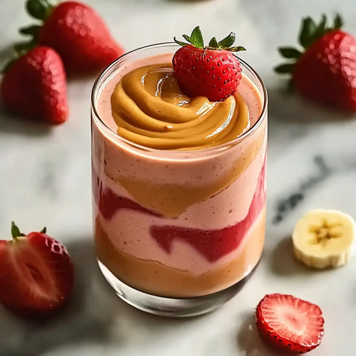 Delicious Strawberry Banana Peanut Butter Smoothie Bliss 2 unnamed file 10