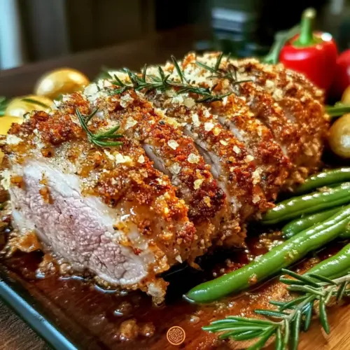 Crispy Garlic Parmesan Pork Tenderloin That Everyone Loves 4 Crispy Garlic Parmesan Pork Tenderloin