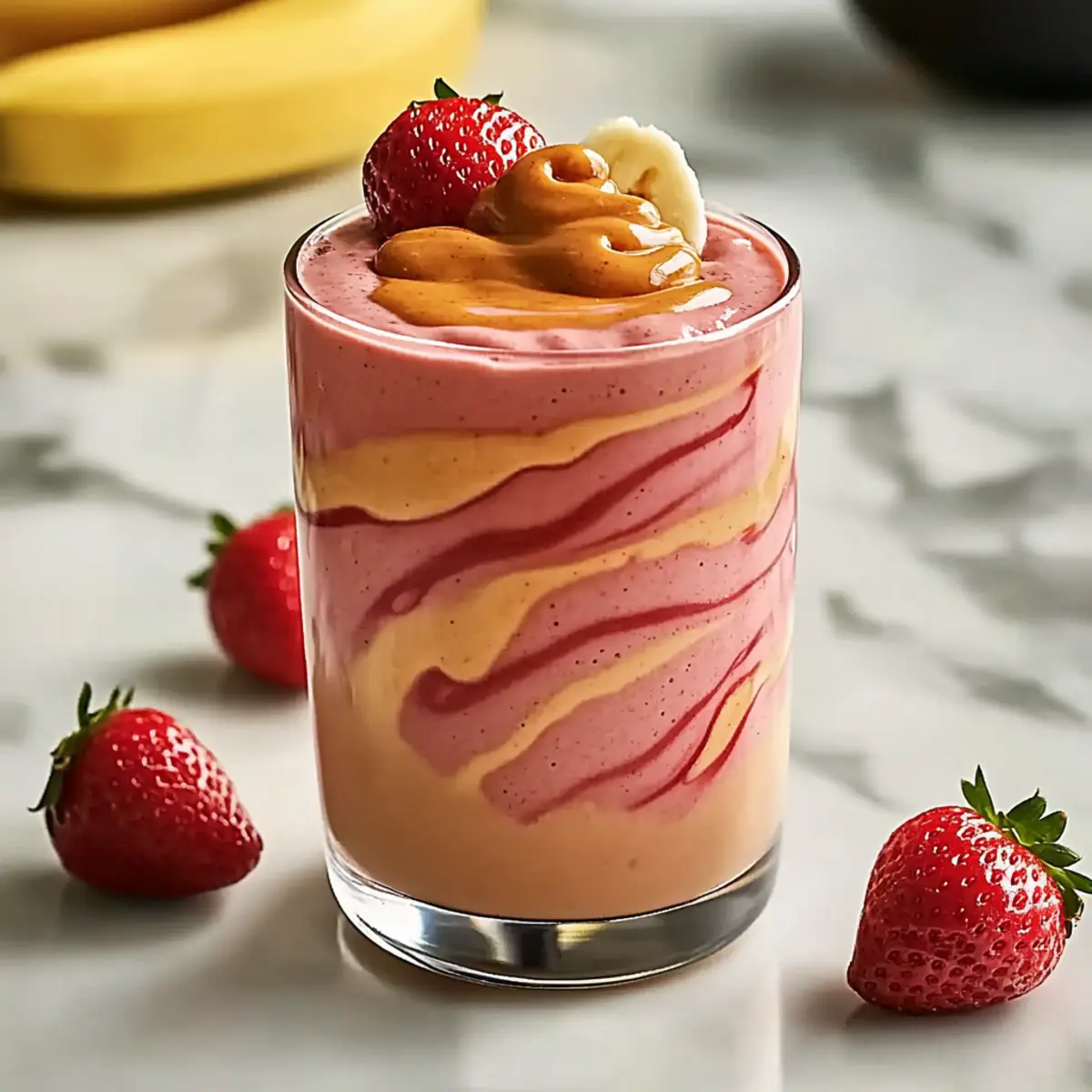 Delicious Strawberry Banana Peanut Butter Smoothie Bliss 3 unnamed file 11