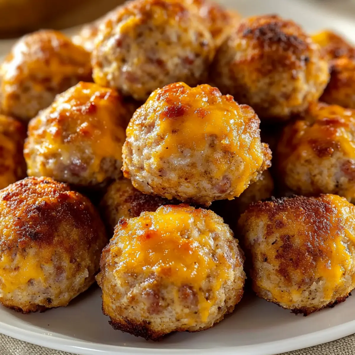 Delicious 3-Ingredient Bisquick Sausage Balls Ready in Minutes 4 3-Ingredient Bisquick Sausage Balls