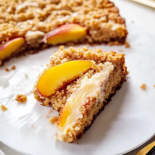 Peach Coffee Cake