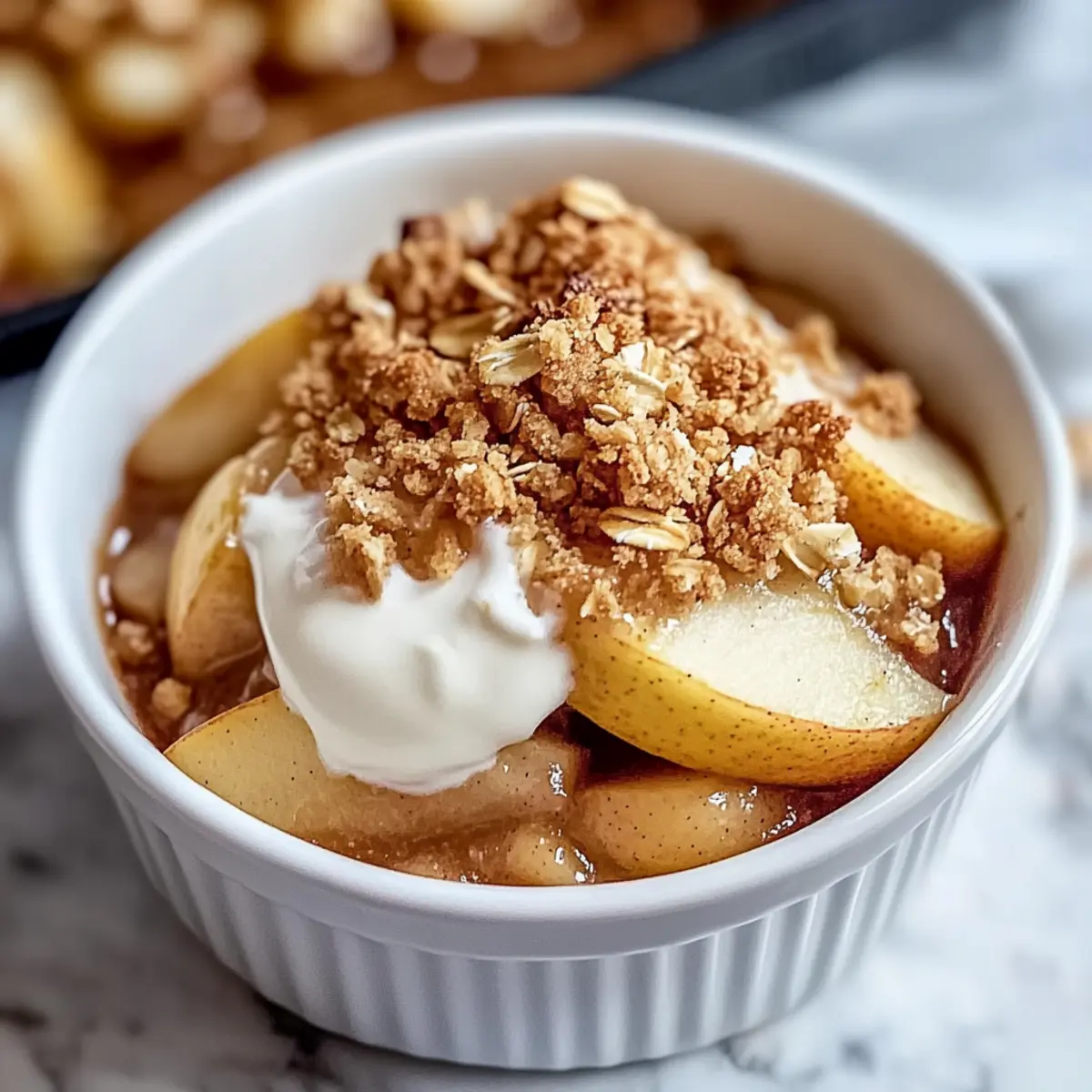 Healthy High Protein Apple Crisp for Guilt-Free Indulgence 4 Healthy High Protein Apple Crisp