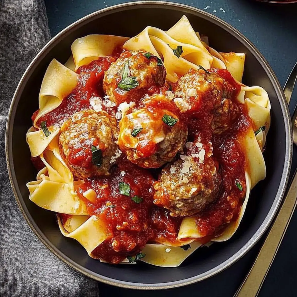 Savory Twisted Italian Meatballs for a Cozy Family Feast 4 Twisted Italian Meatballs