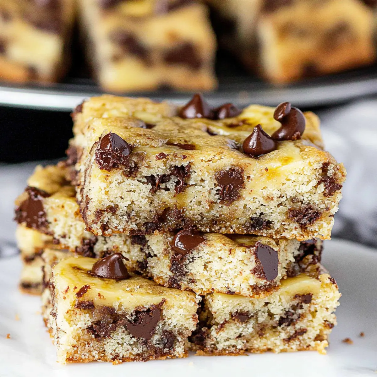 Irresistibly Chewy Chocolate Chip Banana Bars You’ll Love 4 Chocolate Chip Banana Bars