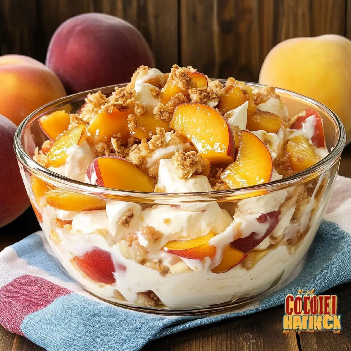 Peach Cobbler Cheesecake Fruit Salad: A No-Bake Summer Treat 1 unnamed file 193