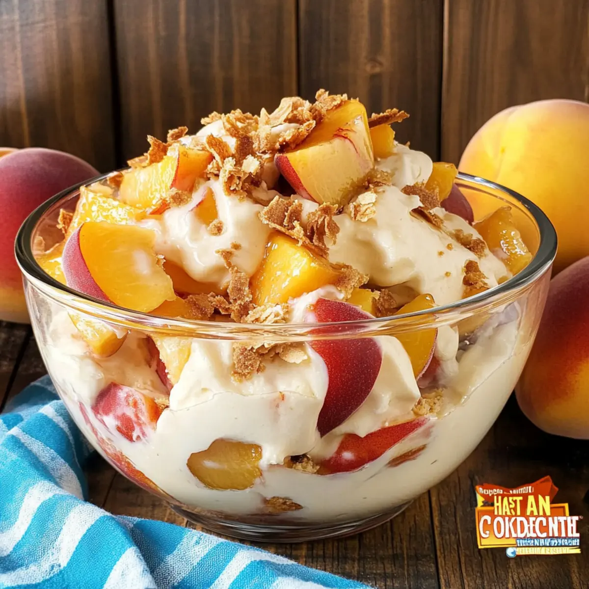 Peach Cobbler Cheesecake Fruit Salad: A No-Bake Summer Treat 3 unnamed file 195