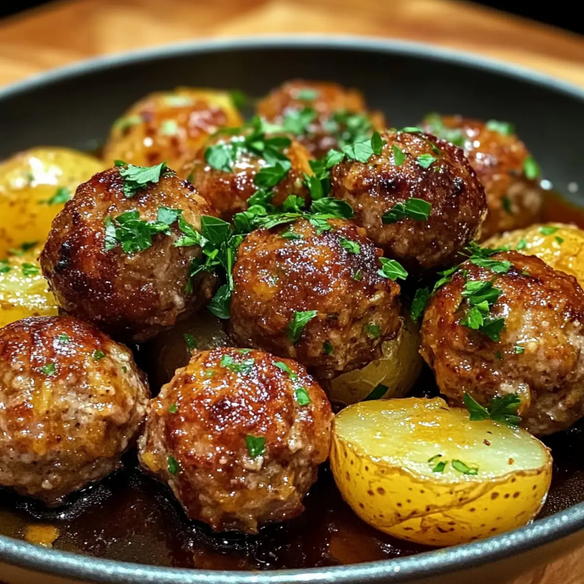 Garlic Butter One-Pan Meatballs and Potatoes for Cozy Nights 3 unnamed file 23