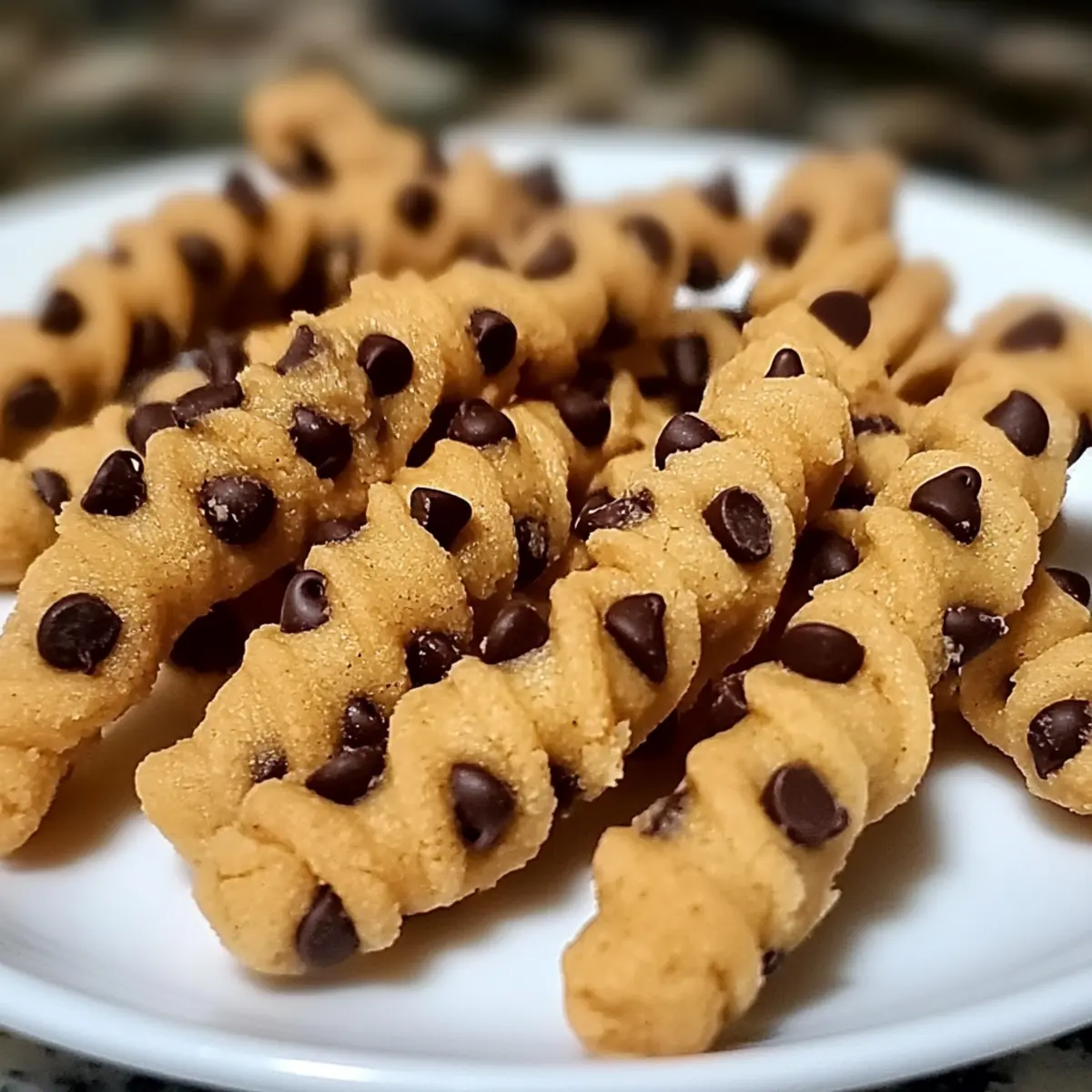 Chocolate Chip Cookie Dough Twists: A Chewy Delight You’ll Love 4 Chocolate Chip Cookie Dough Twists